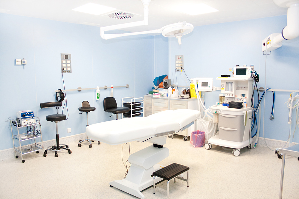 Quirófano en Centro Dermatológico Estético